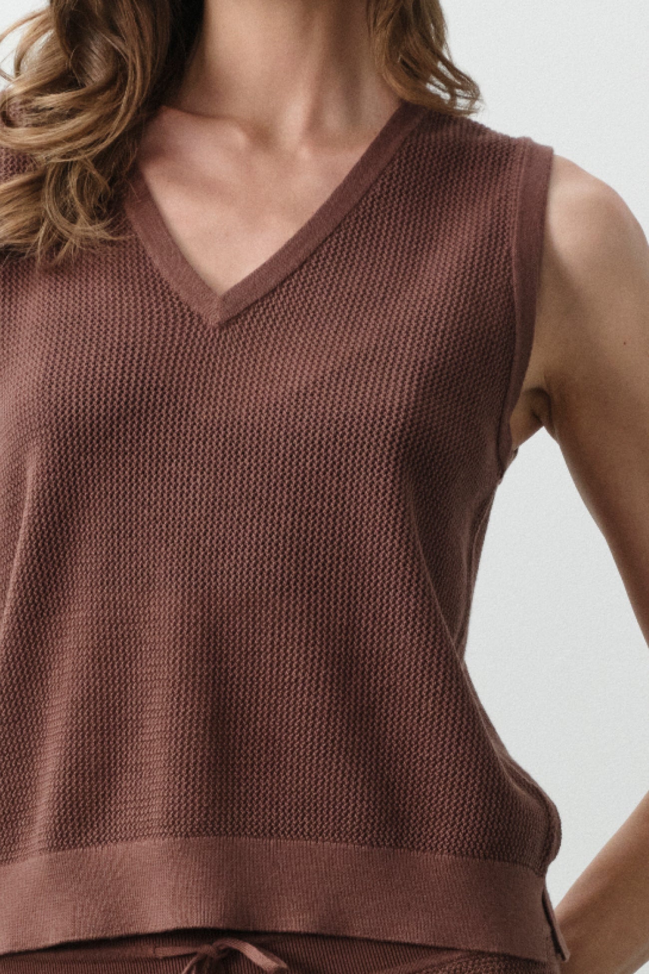 LYRA COTTON CASHMERE VEST