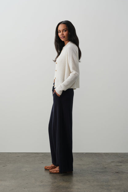 BEATRICE CASHMERE CABLEKNIT CARDIGAN