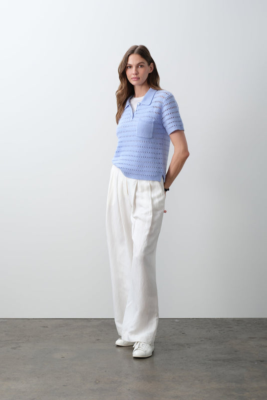 YULIA CROCHET POLO