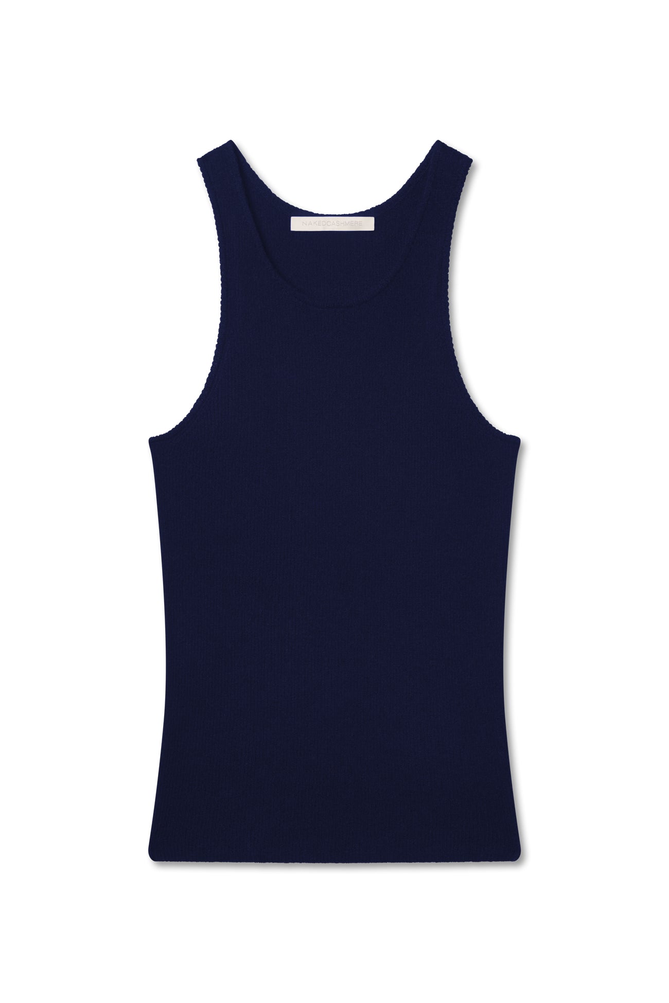 CAROLINA CREWNECK CASHMERE TANK