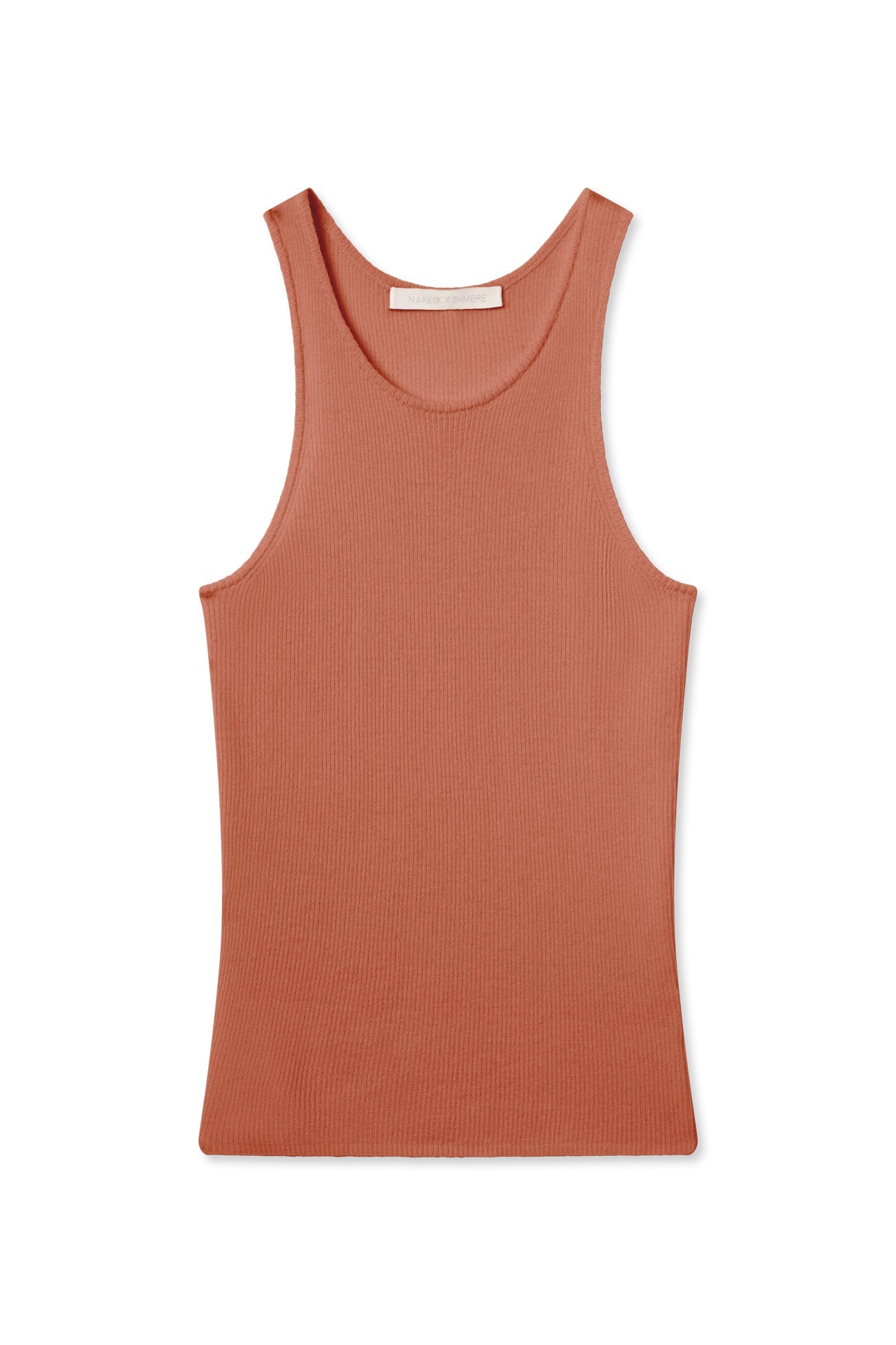 CAROLINA CREWNECK CASHMERE TANK