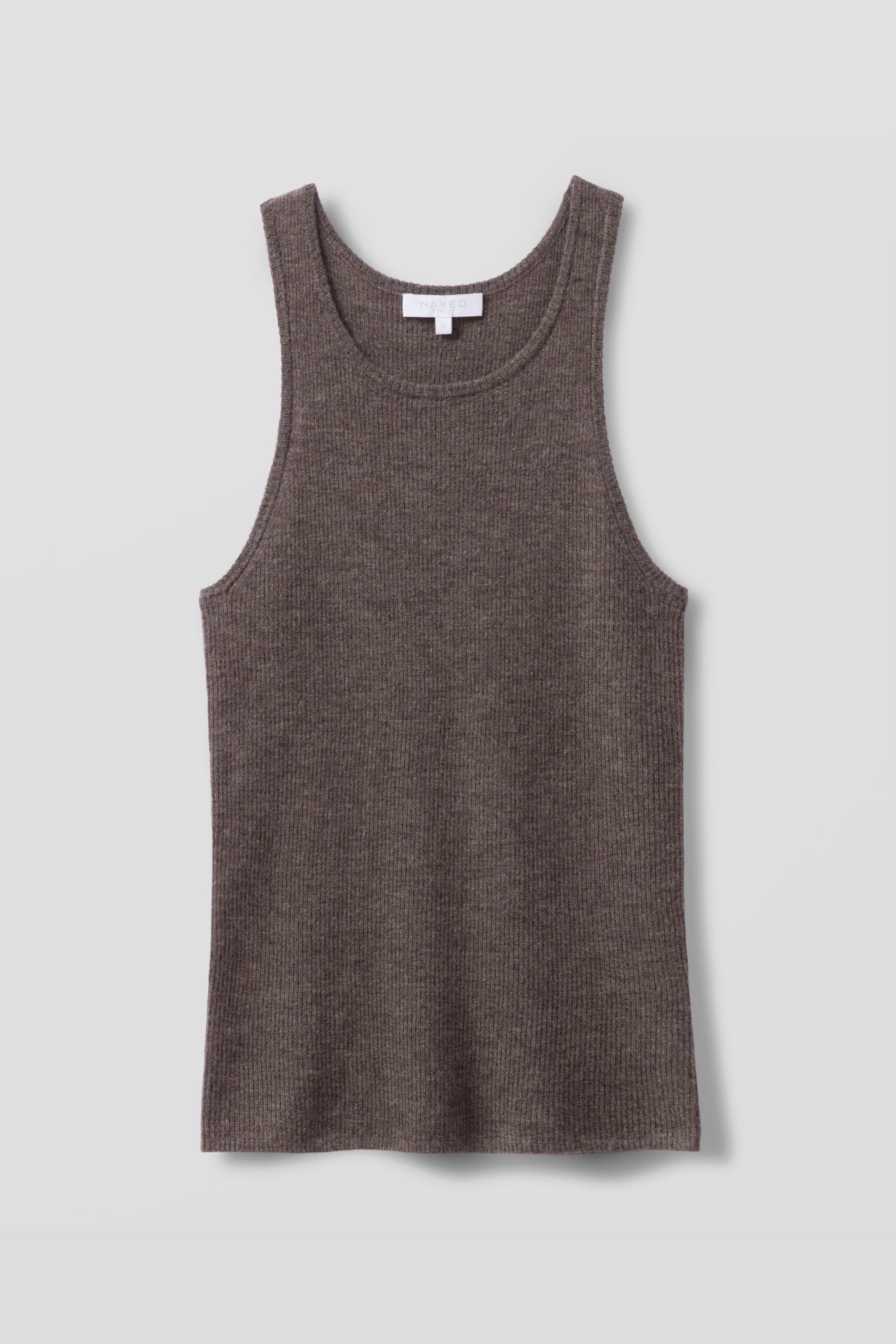 CAROLINA CREWNECK CASHMERE TANK