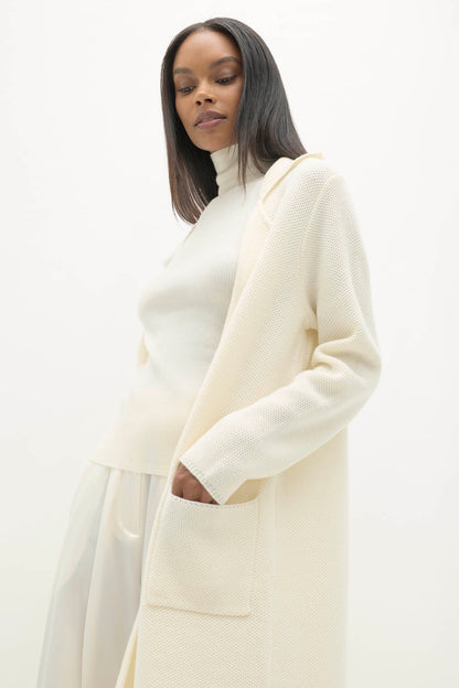 DARYA LONGLINE CASHMERE CARDIGAN