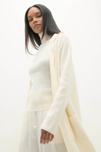 DARYA LONGLINE CASHMERE CARDIGAN