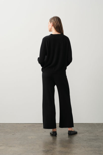 MARINA CROPPED CASHMERE PANT