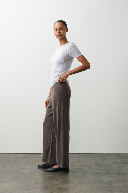 MARINA CROPPED CASHMERE PANT