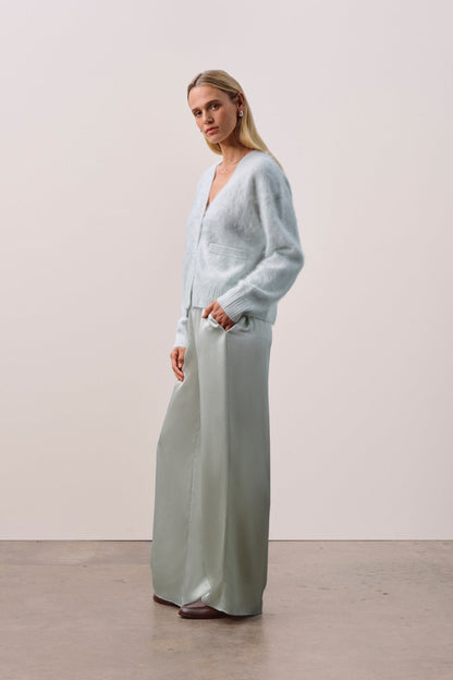 MICHAELA BRUSHED CASHMERE CARDIGAN