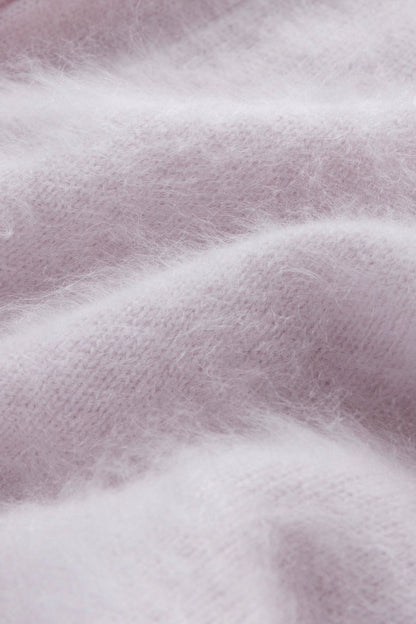 MICHAELA BRUSHED CASHMERE CARDIGAN
