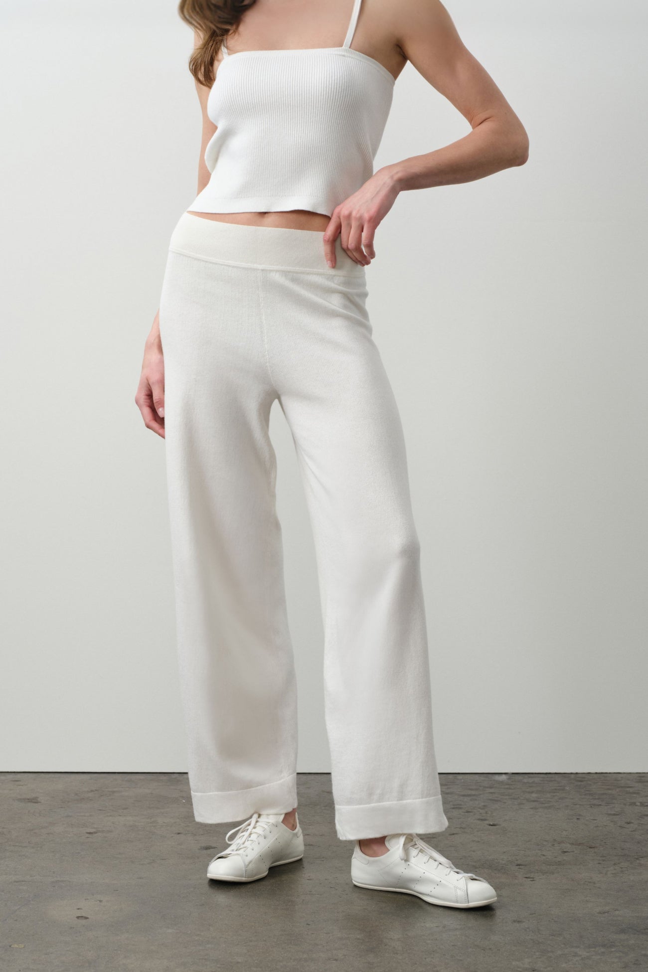 ARIAH COTTON CASHMERE PANT