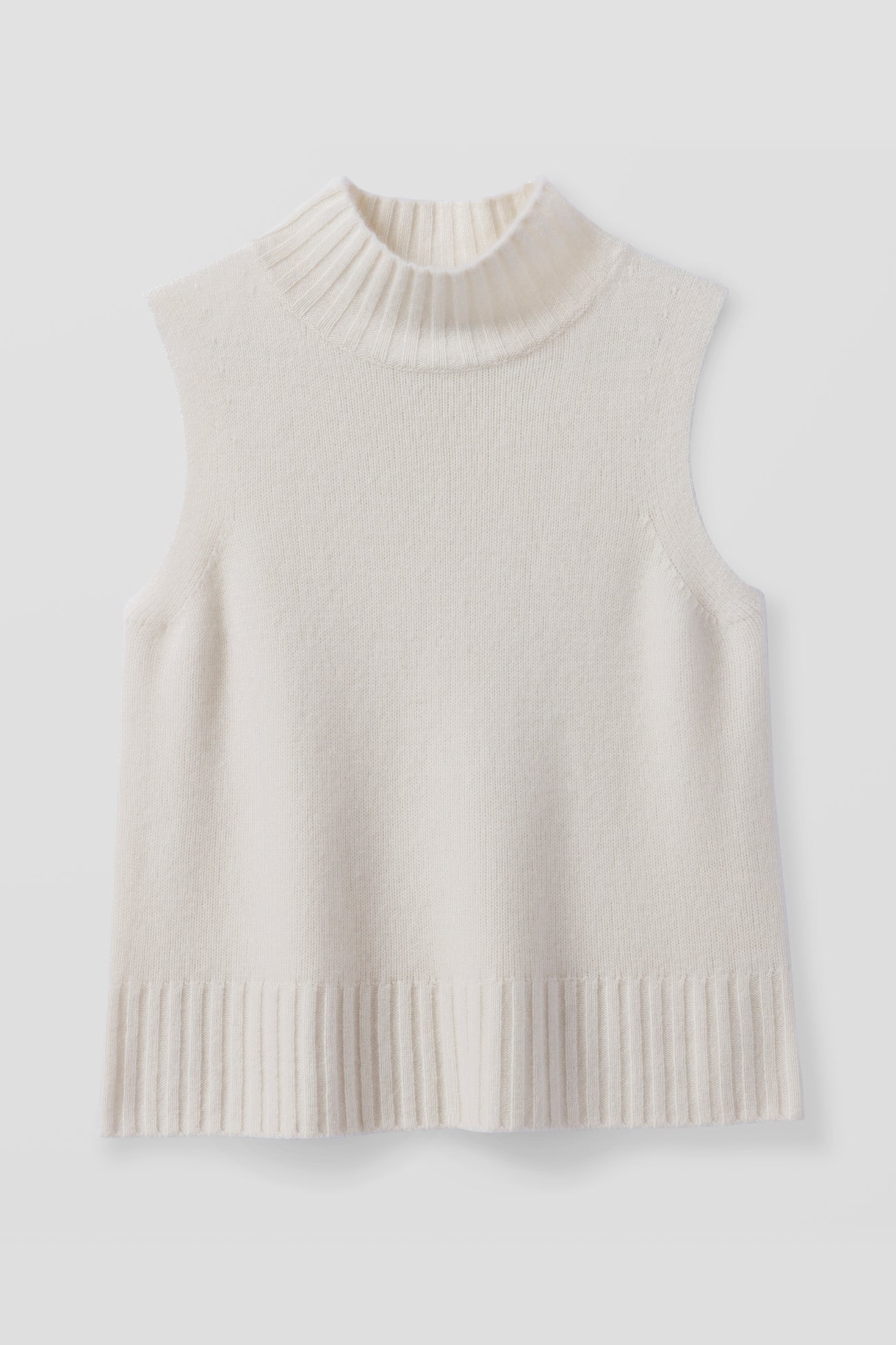 LOUISA SLEEVELESS MOCK NECK