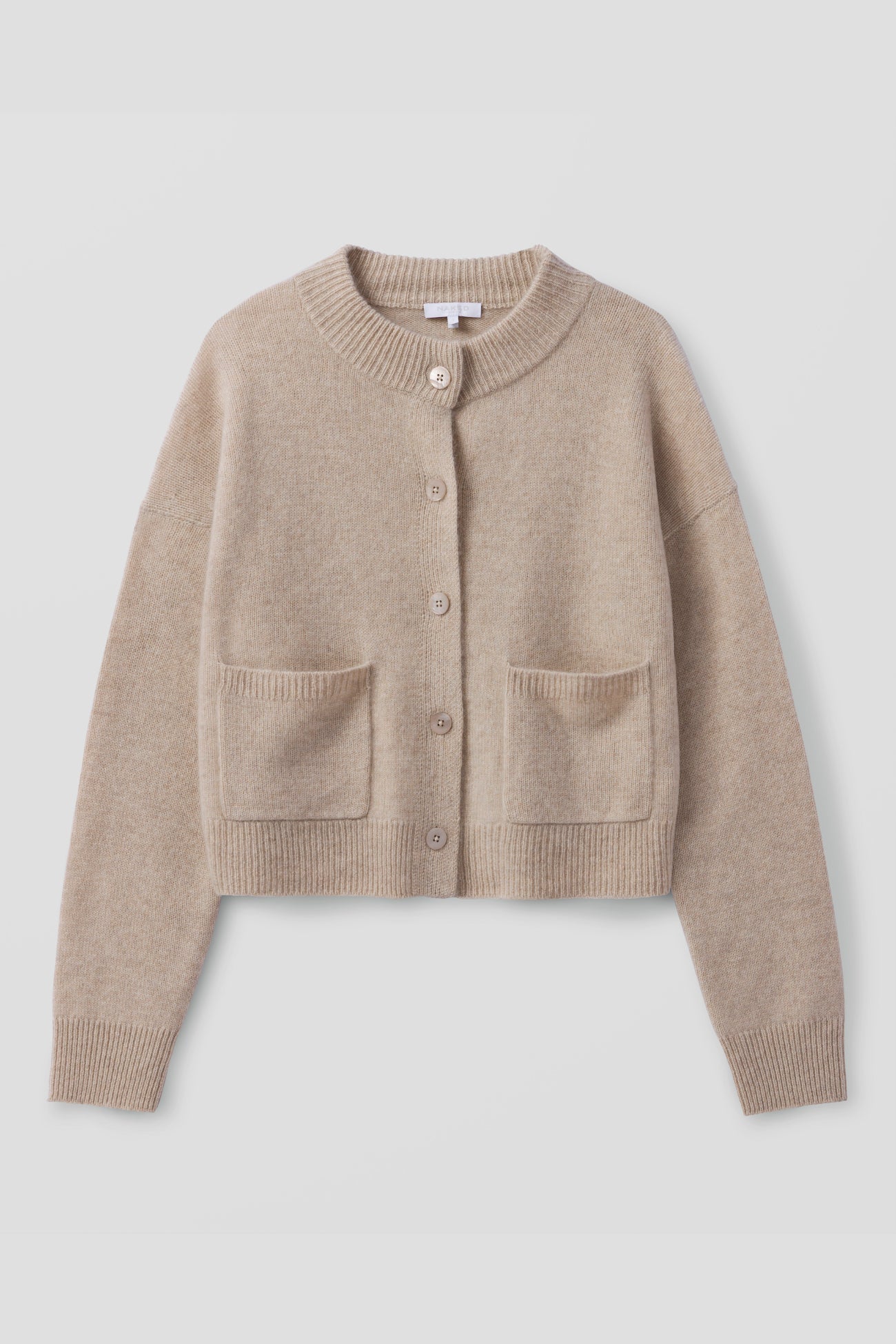 REVERIE BUTTON-UP CASHMERE CARDIGAN