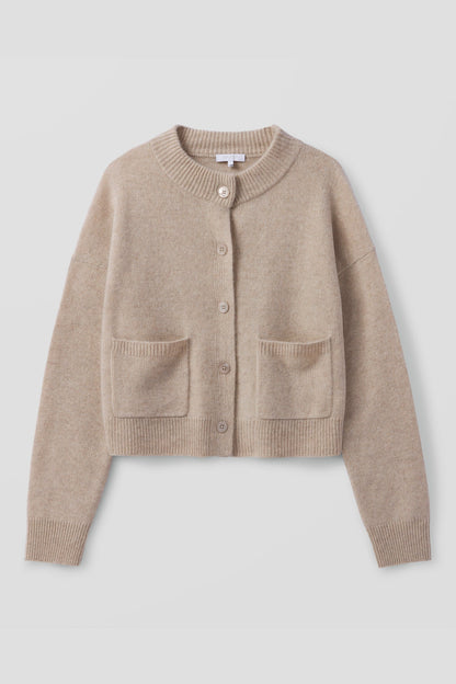 REVERIE BUTTON-UP CASHMERE CARDIGAN