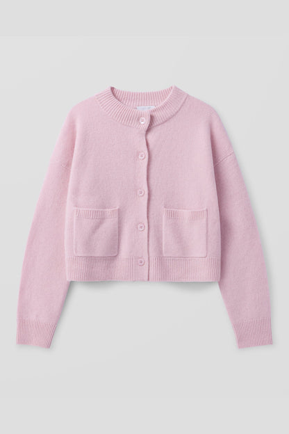 REVERIE BUTTON-UP CASHMERE CARDIGAN
