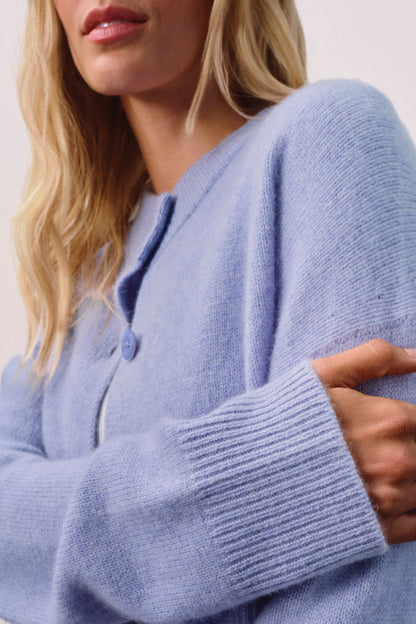 REVERIE BUTTON-UP CASHMERE CARDIGAN