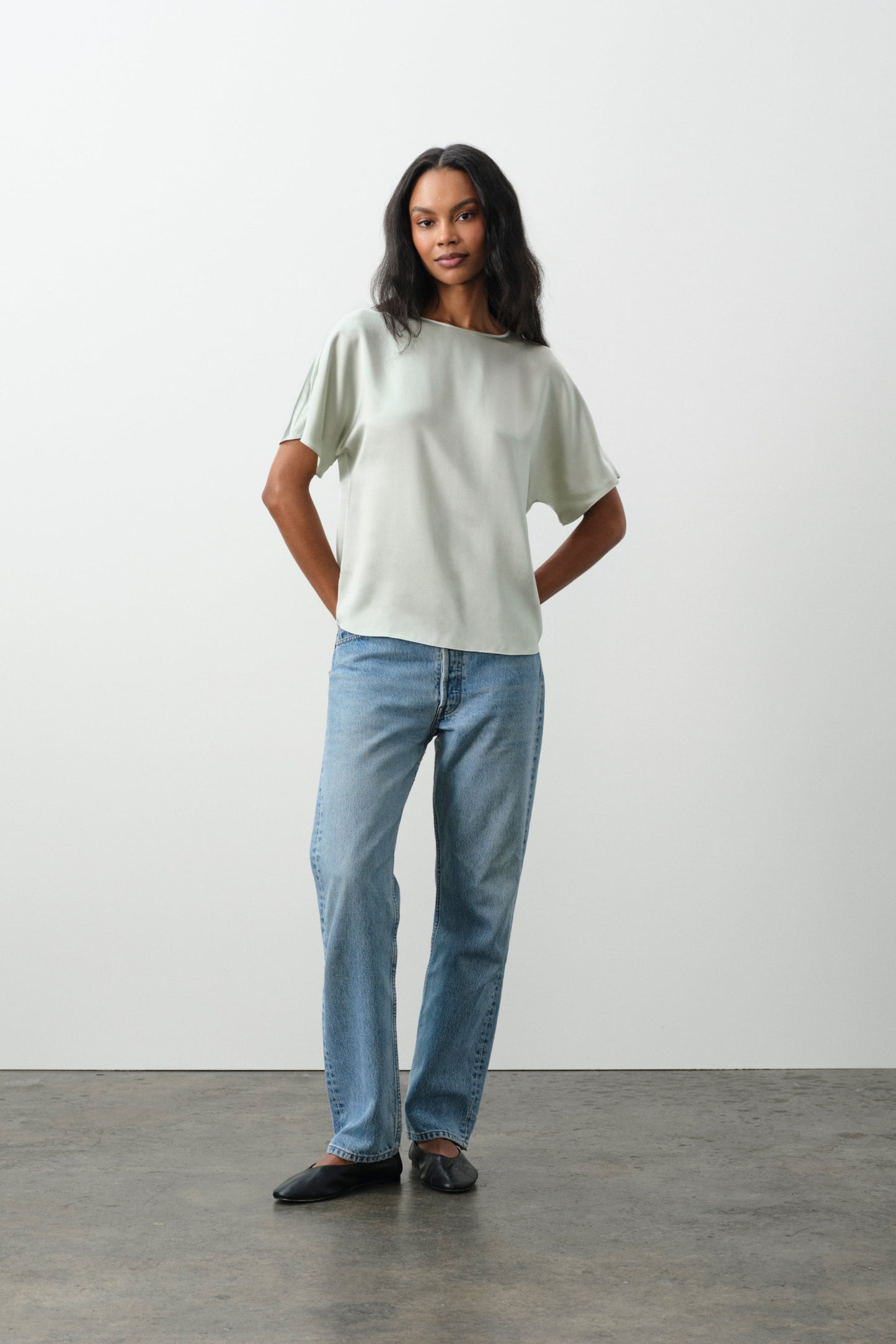 PENNY SILK TEE