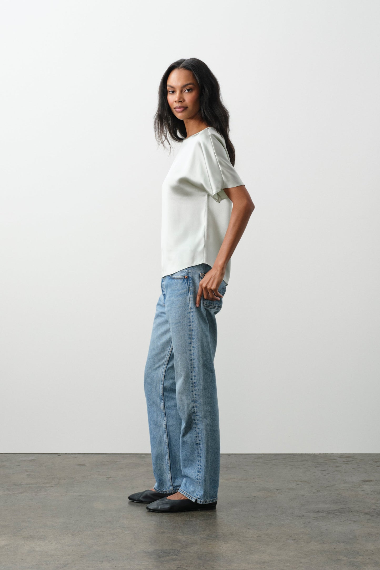 PENNY SILK TEE