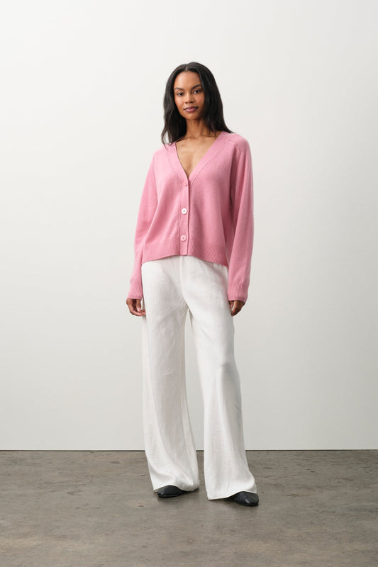 ALTHEA FEATHERWEIGHT CASHMERE CARDIGAN