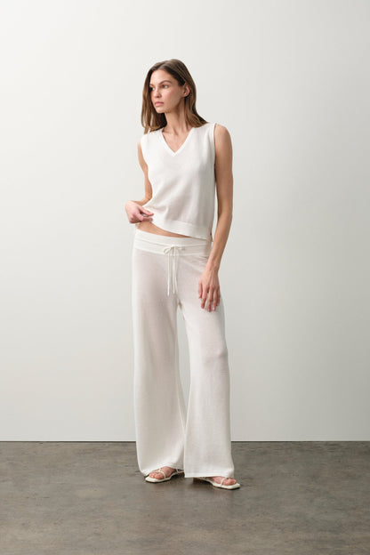 LYRA COTTON CASHMERE VEST
