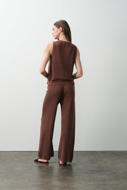 LYRA COTTON CASHMERE VEST