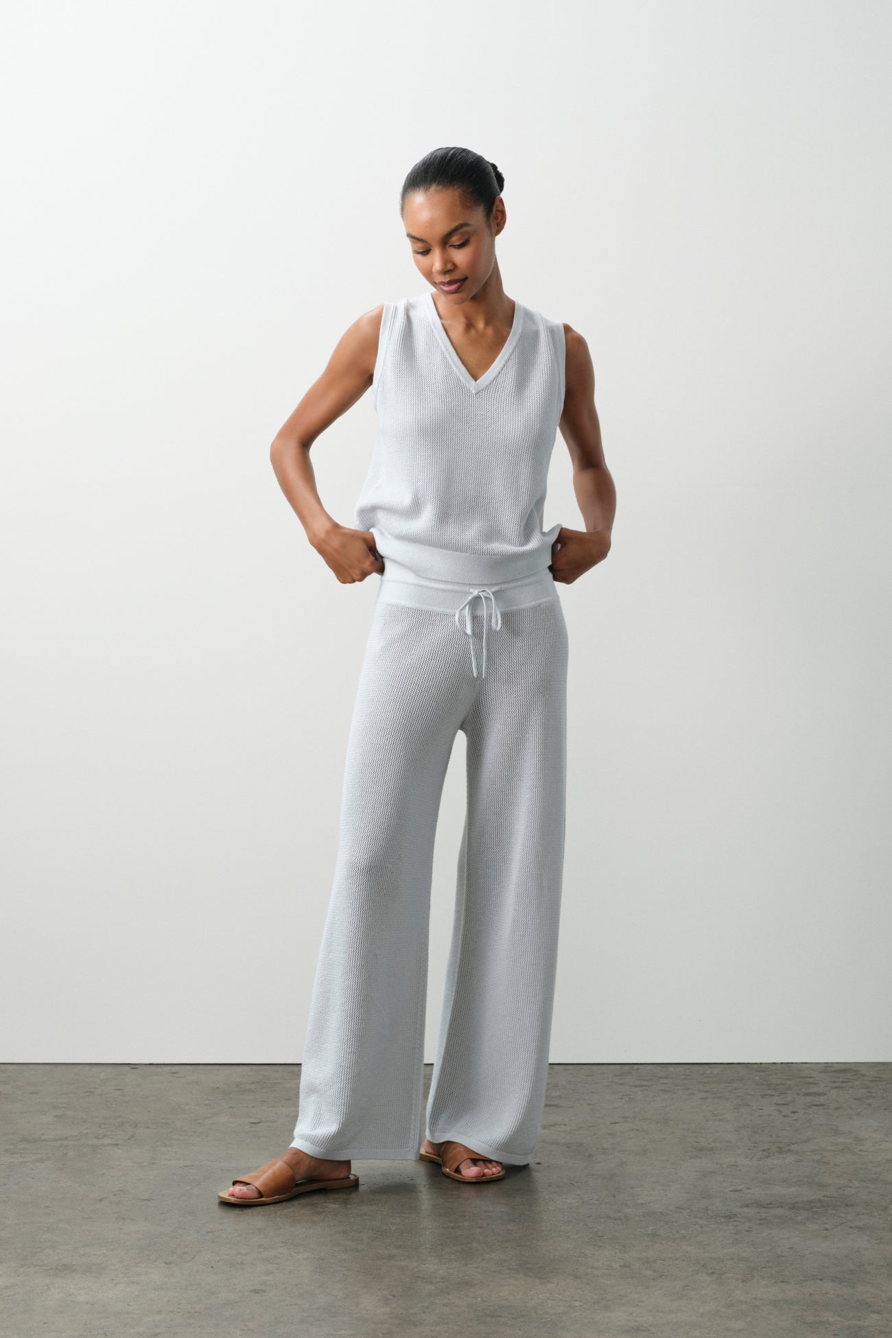 LYRA COTTON CASHMERE PANT