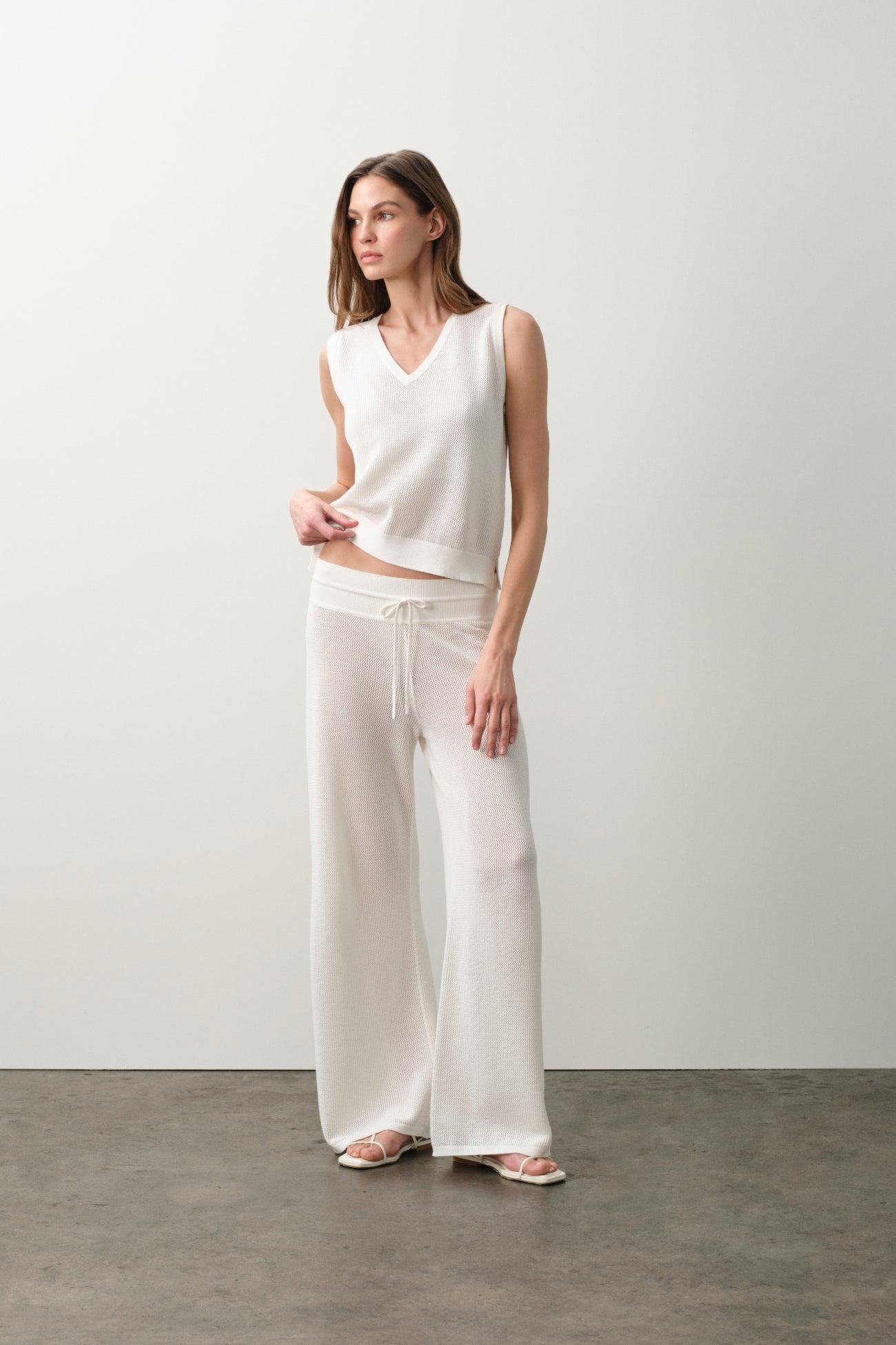 LYRA COTTON CASHMERE PANT