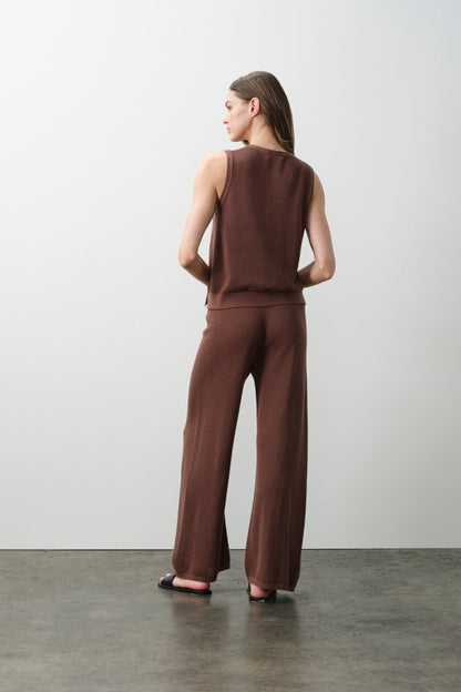 LYRA COTTON CASHMERE PANT