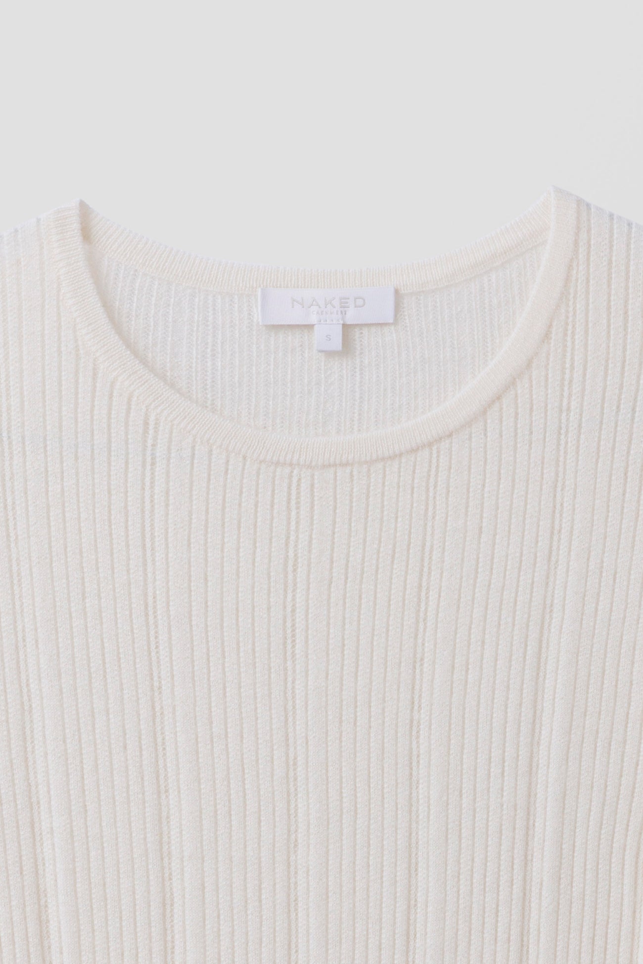 ETTA TRELLIS CASHMERE TEE