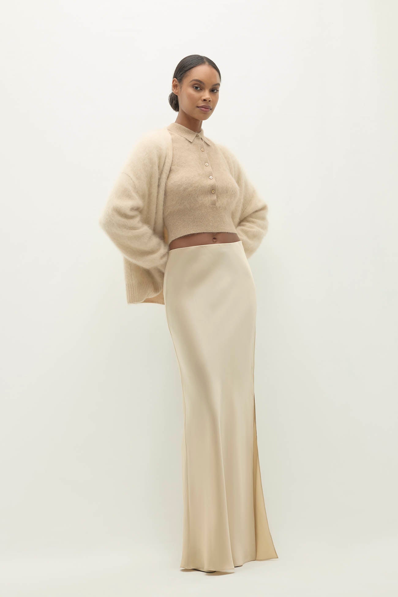 SIREN SILK MAXI SKIRT