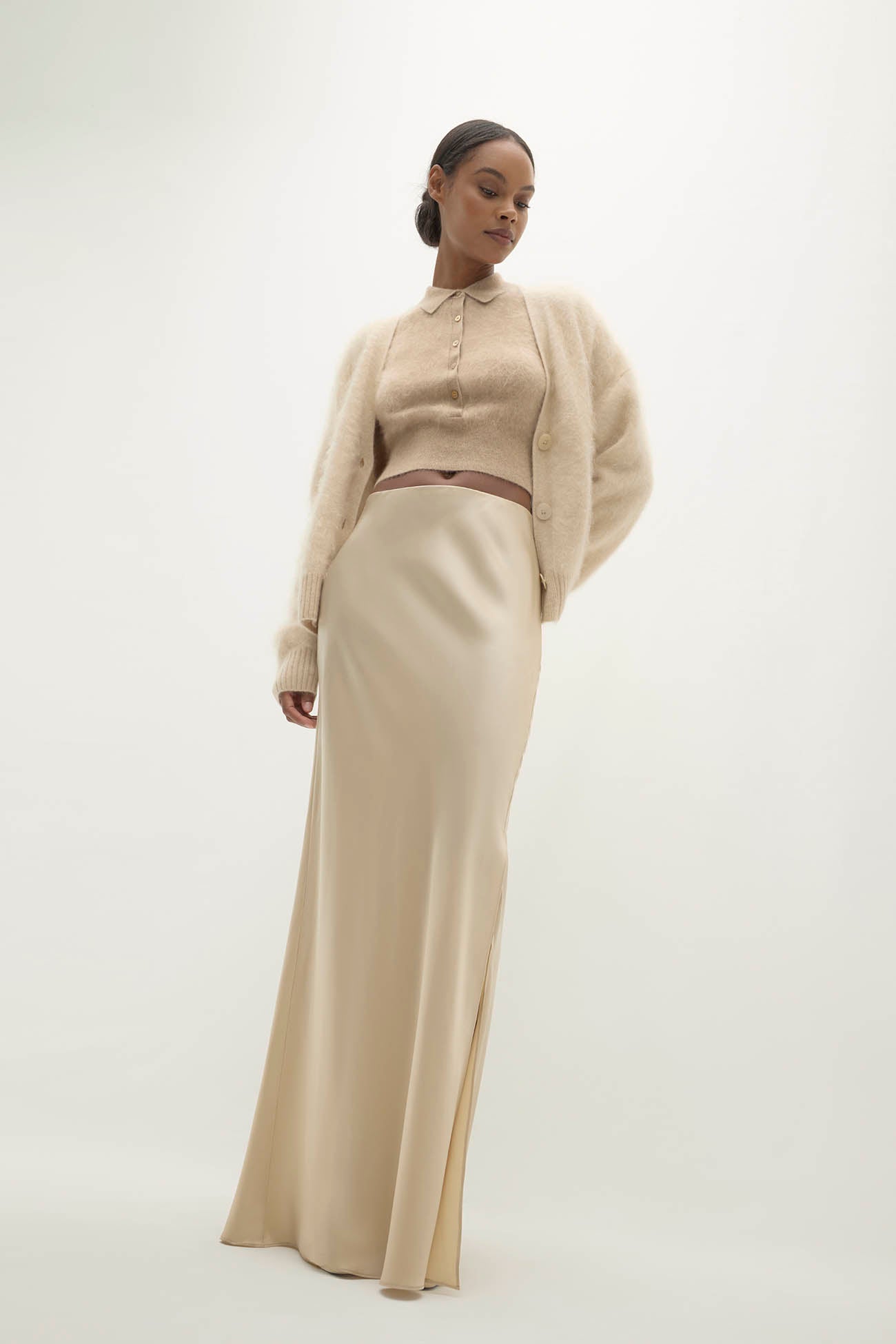 SIREN SILK MAXI SKIRT
