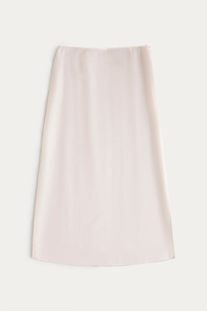 MARISSA SILK ORGANZA MIDI SKIRT