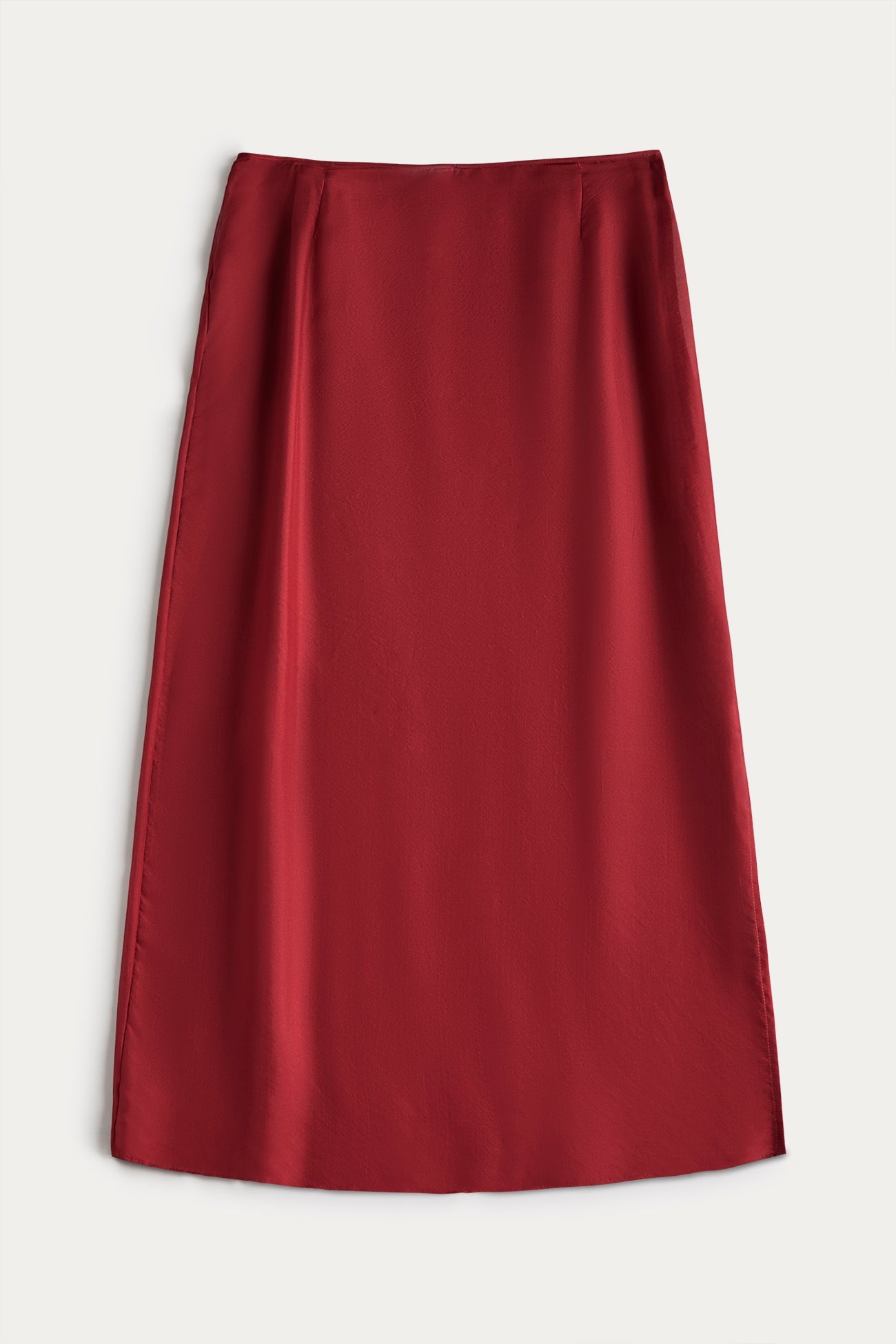 MARISSA SILK ORGANZA MIDI SKIRT